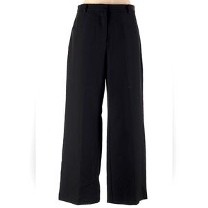 Classic Black Vince Wide-Leg Trousers